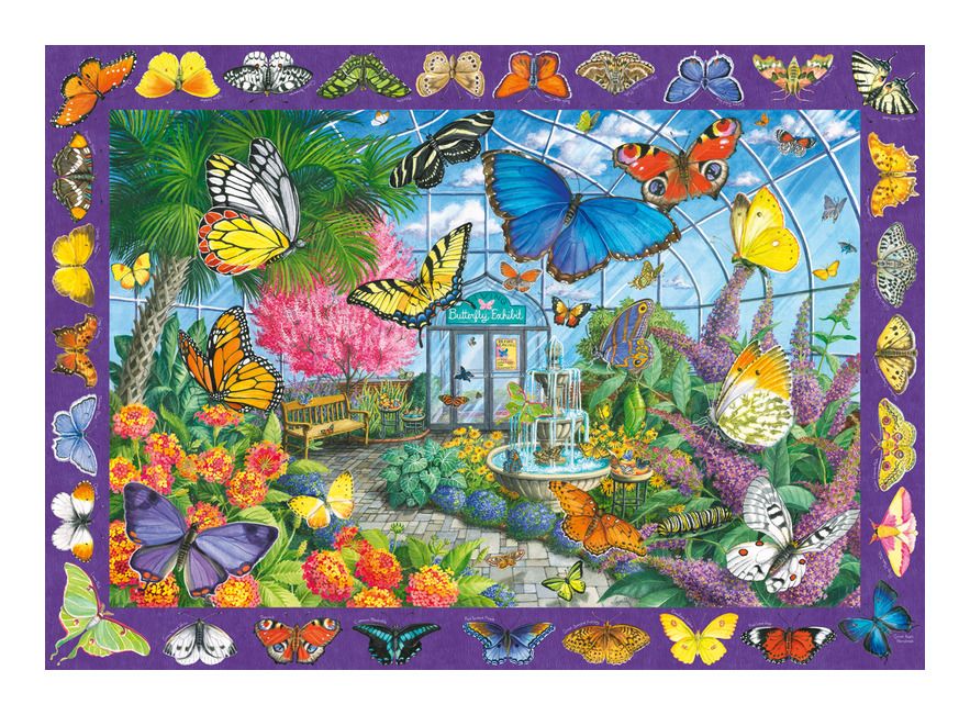 Butterfly Place, 500pc Large Format